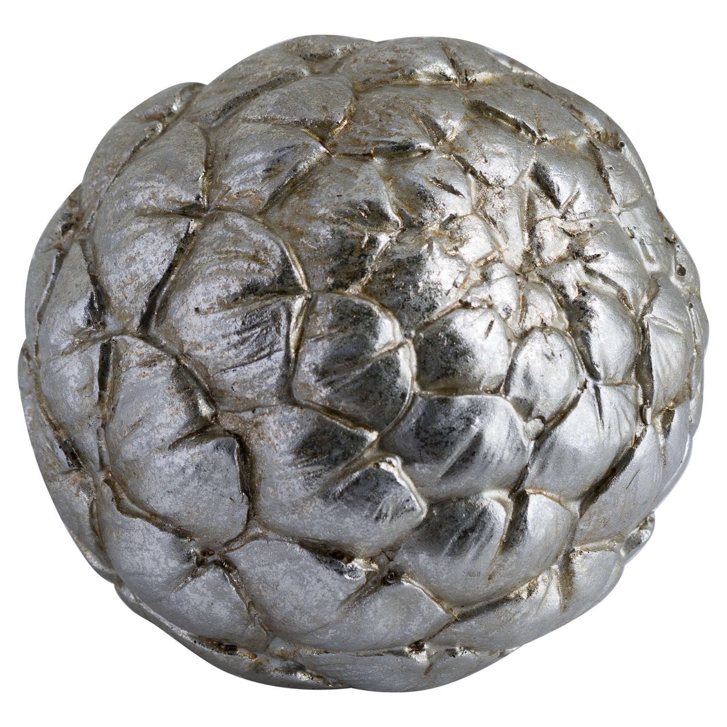 Large Silver Artichoke Decoration - Unique Home Pieces