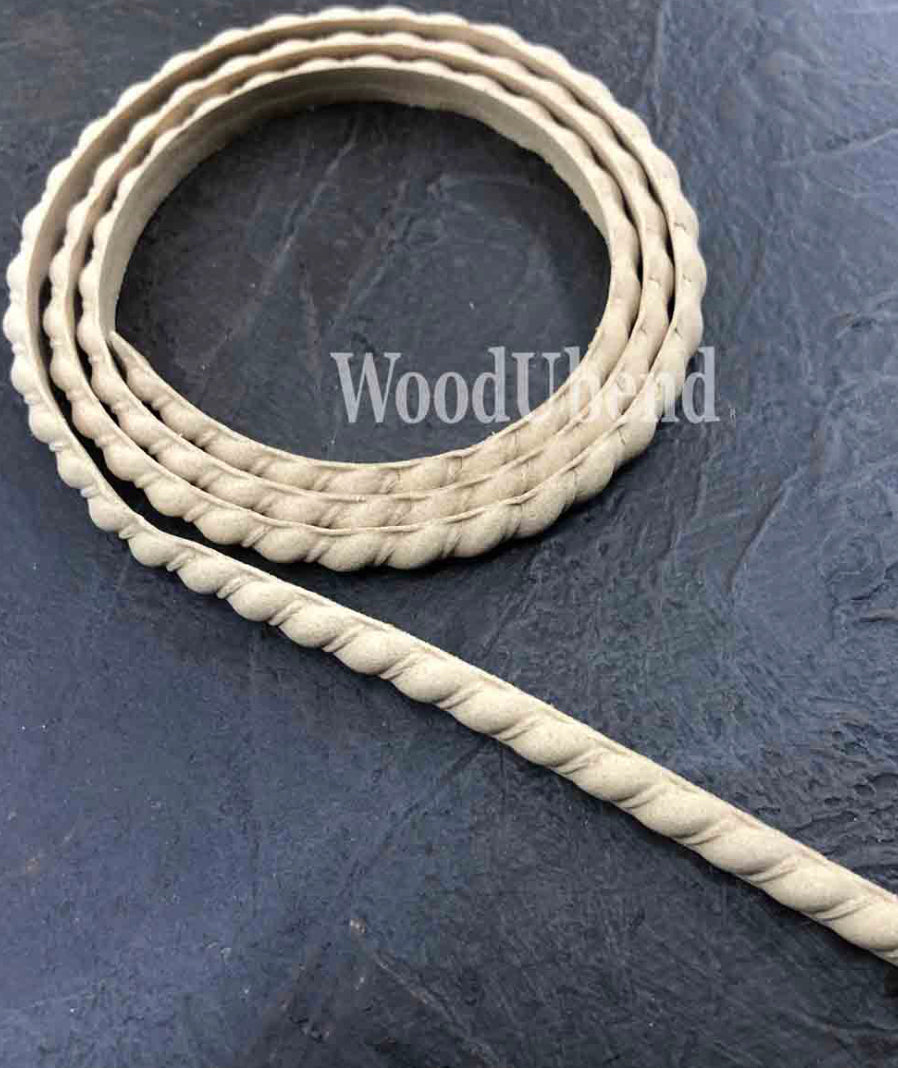 WoodUbend TR731.1 Petit Braid Trim Pack of Two