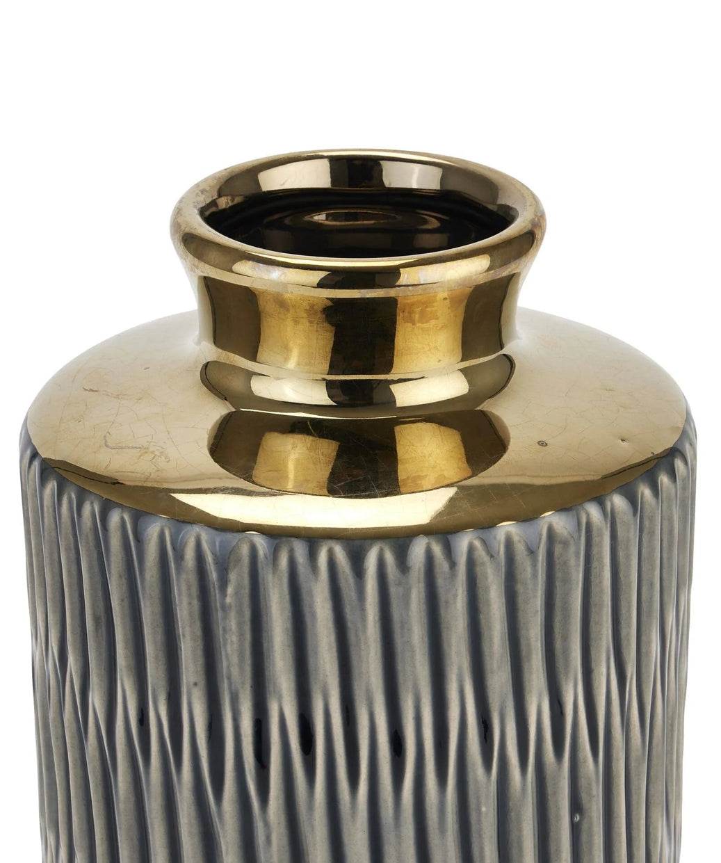 Serville Collection Intaglio Fluted Vase