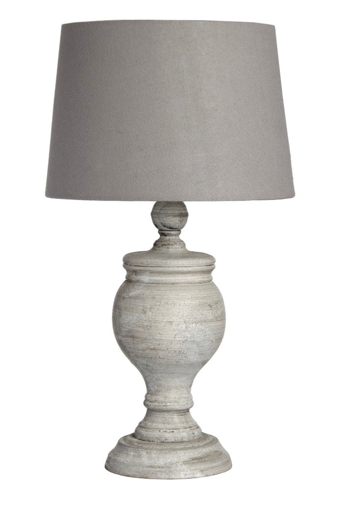 Uthina Table Lamp With Linen Shade - Unique Home Pieces