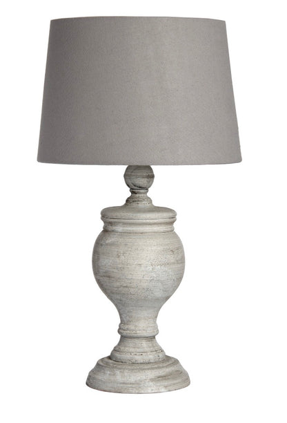 Uthina Table Lamp With Linen Shade - Unique Home Pieces