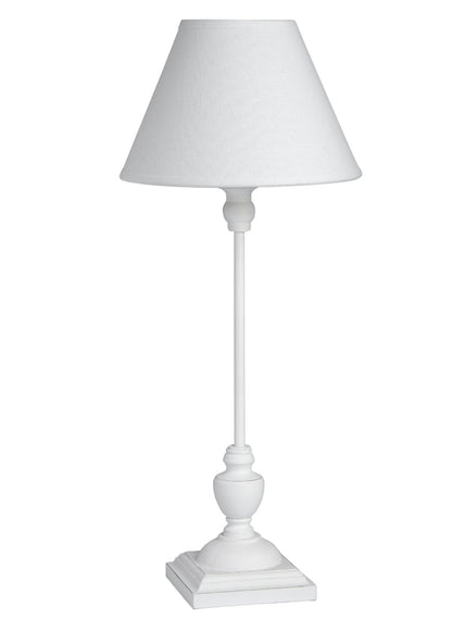 Symi Slim White Table Lamp