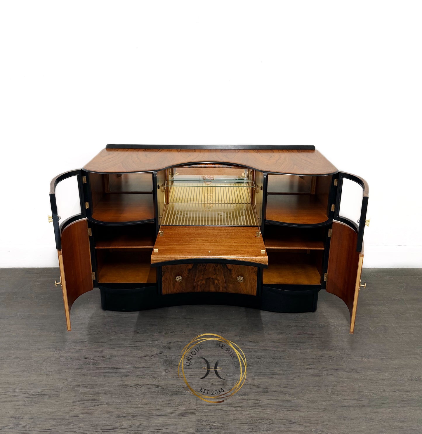 Black Beautility Cocktail Cabinet/Bar/Drinks Cabinet - Unique Home Pieces
