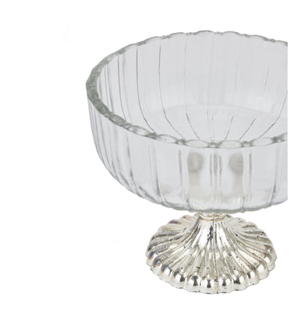 Small Fluted Glass Dish