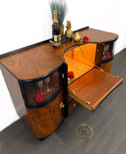 Black Beautility Cocktail Cabinet/Bar/Drinks Cabinet - Unique Home Pieces