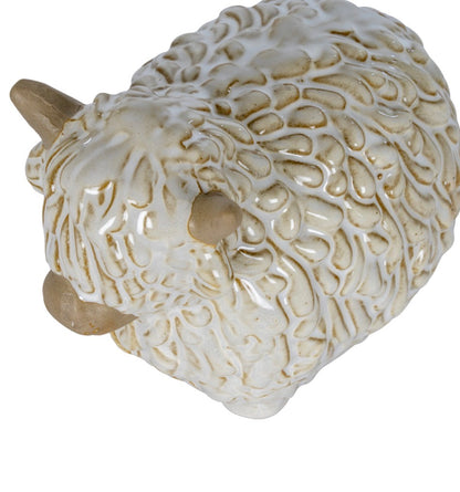 Alora Small Ceramic Highland Cow - Unique Home Pieces