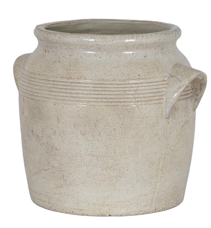 Tarn Collection Small Pot With Handles - Unique Home Pieces