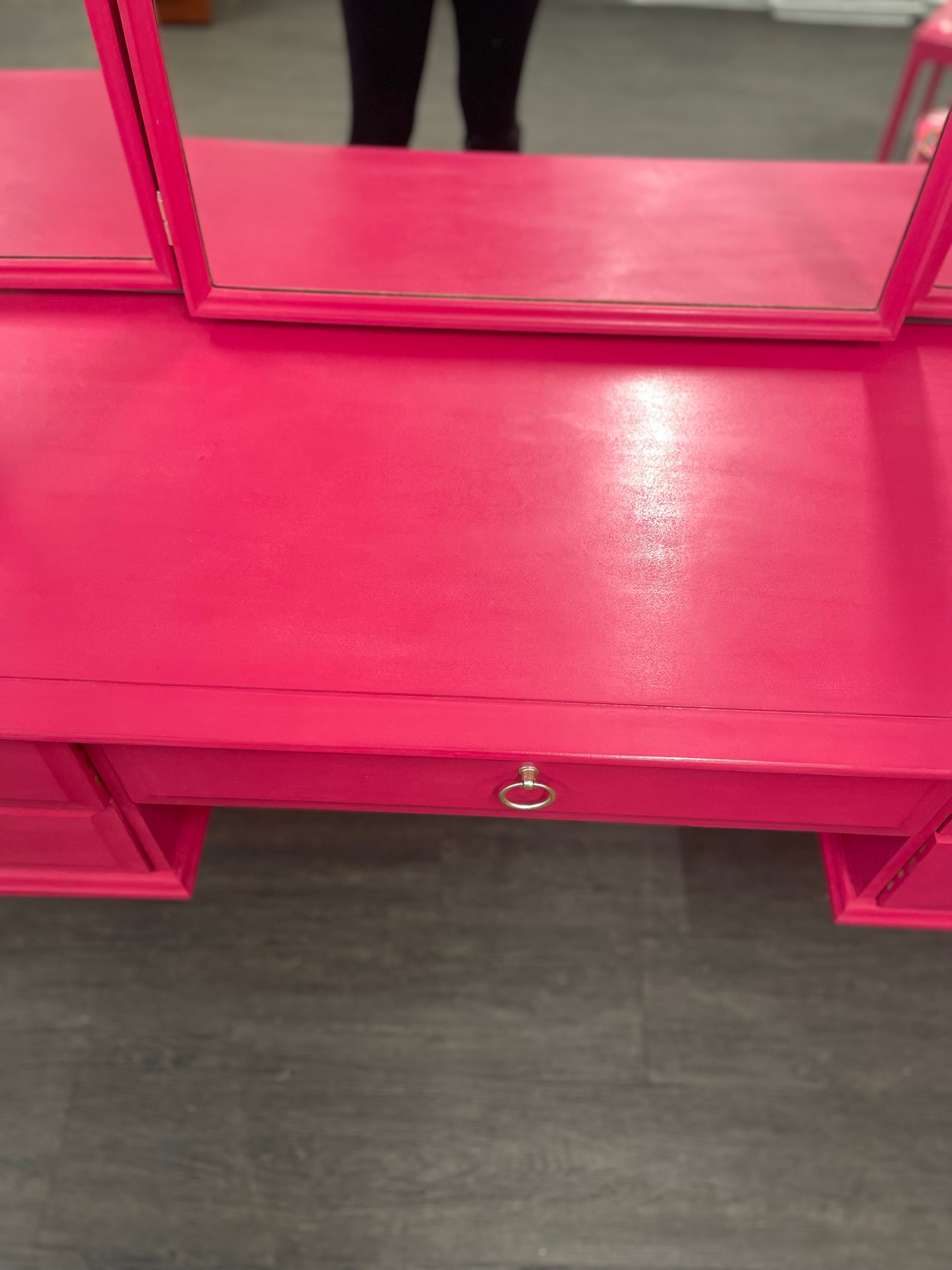 hot pink dressing table Hot Pink Vanity