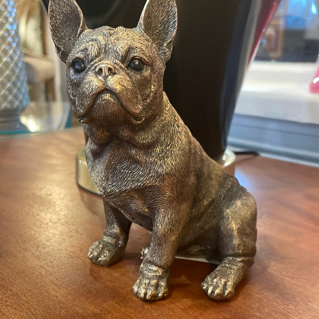 Leonardo Reflections French Bulldog Bronzed Ornament