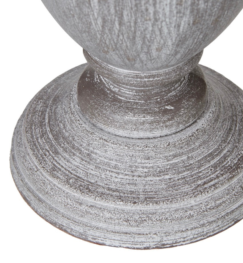 Otem Urn Table Lamp With Linen Shade - Unique Home Pieces