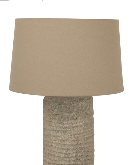 Tall Tuscan Grey Lamp - Collection Only - Unique Home Pieces