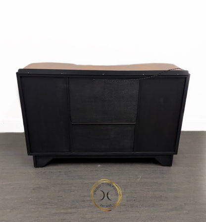 Black Beautility Cocktail Cabinet/Bar/Drinks Cabinet - Unique Home Pieces