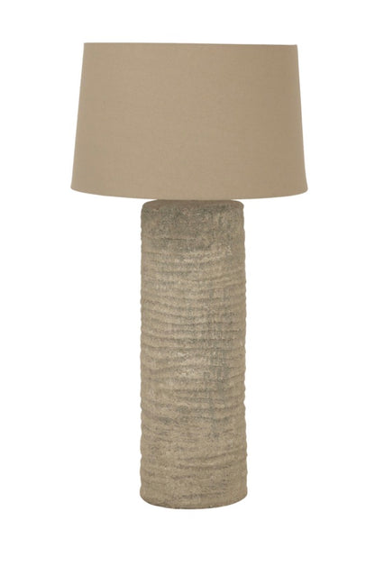Tall Tuscan Grey Lamp - Collection Only - Unique Home Pieces