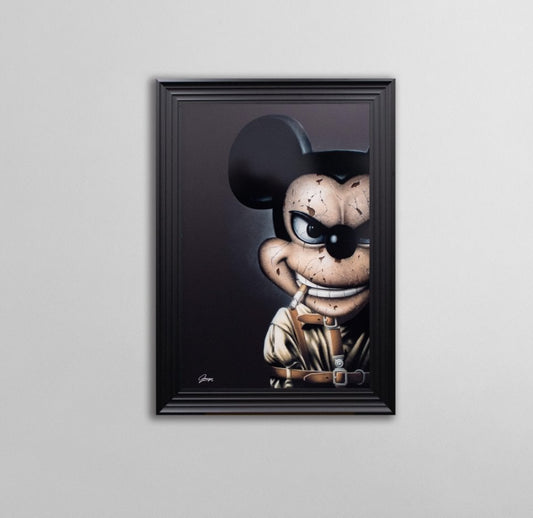 Bad Mouse Frame Wall Art