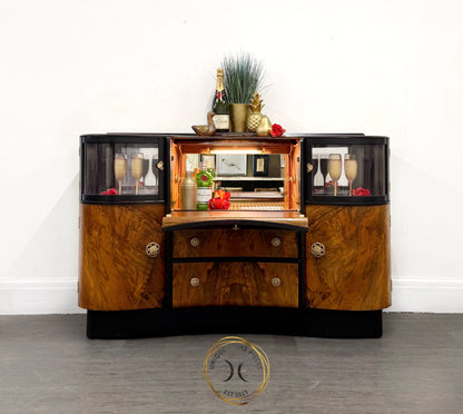Black Beautility Cocktail Cabinet/Bar/Drinks Cabinet - Unique Home Pieces