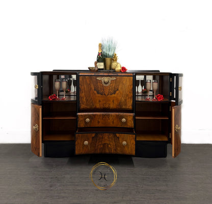 Black Beautility Cocktail Cabinet/Bar/Drinks Cabinet - Unique Home Pieces