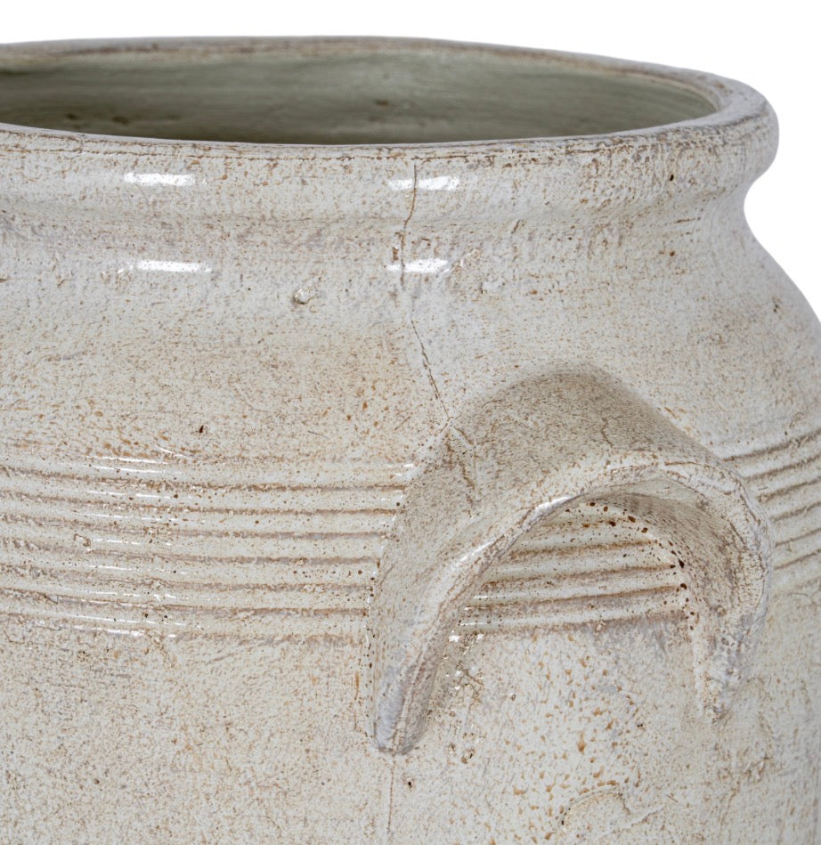 Tarn Collection Small Pot With Handles - Unique Home Pieces