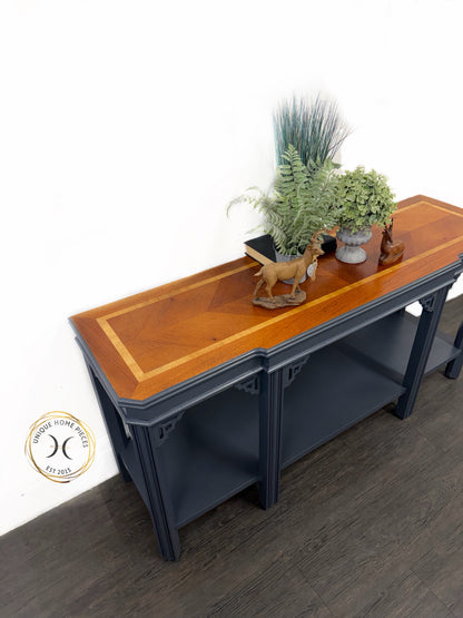 Large Console Table By Lane Furniture Company, Rare and Collectable Piece - Unique Home Pieces