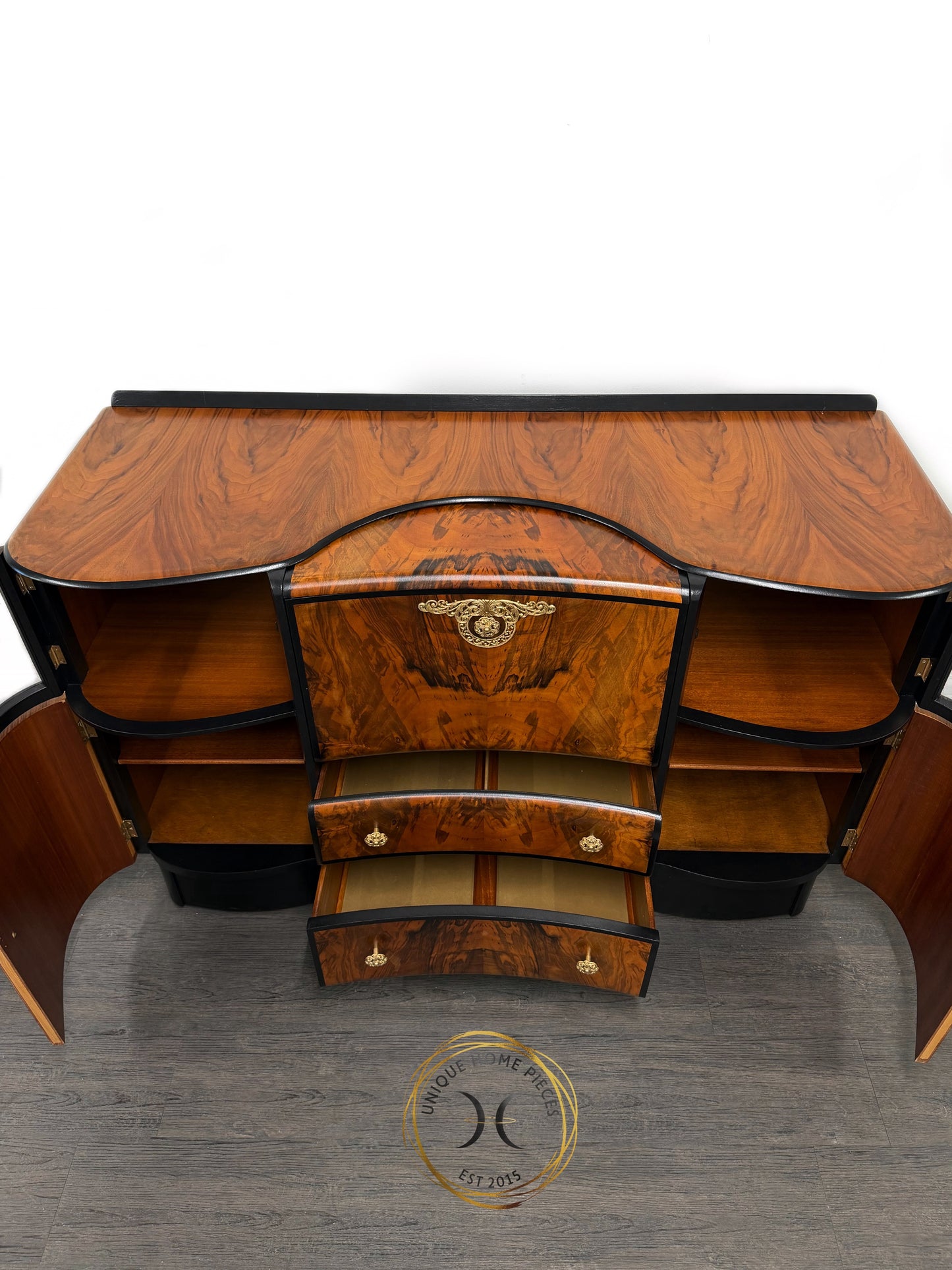 Black Beautility Cocktail Cabinet/Bar/Drinks Cabinet - Unique Home Pieces