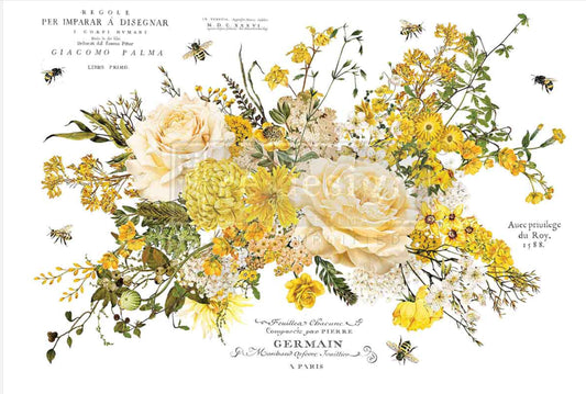 Re-Design With Prima Decor Transfer - Sunlit Serenade 24” x 35”