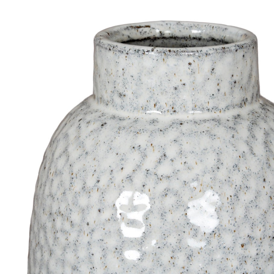 Cairn Dimple Medium Vase by Hill Interiors - Unique Home Pieces