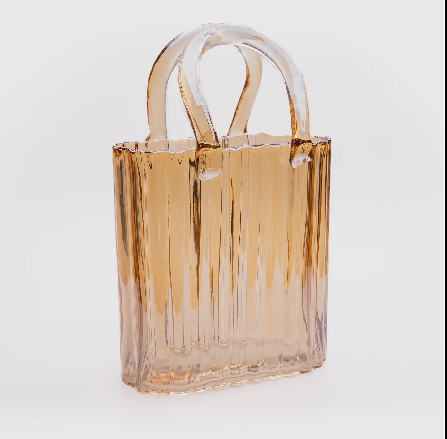 Glass Handbag Vase