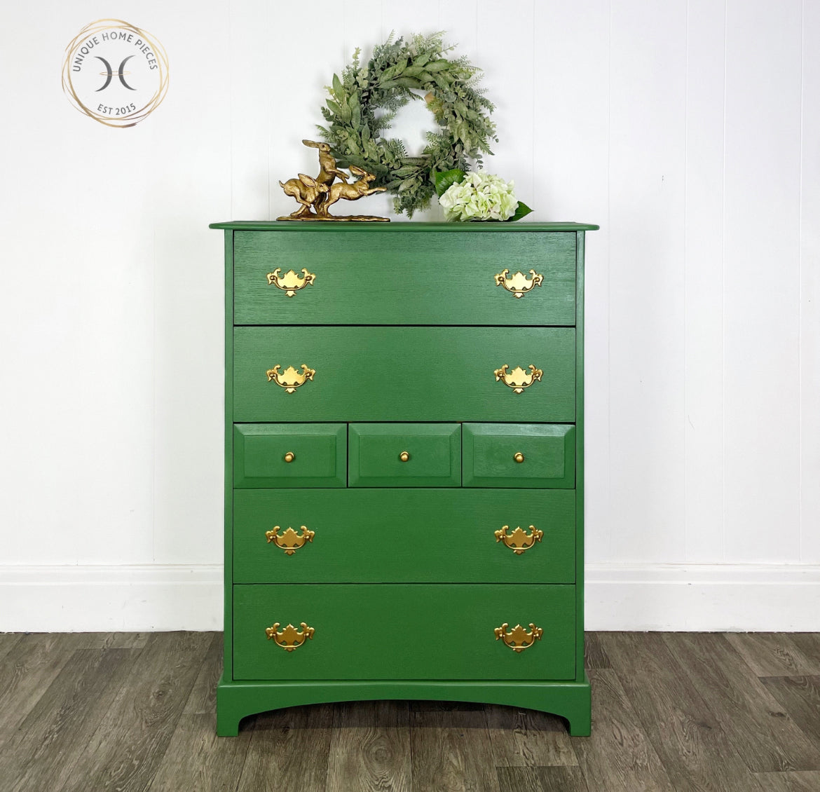 Stag 7 Drawer Chest, Available for Commission, Tallboy Dresser