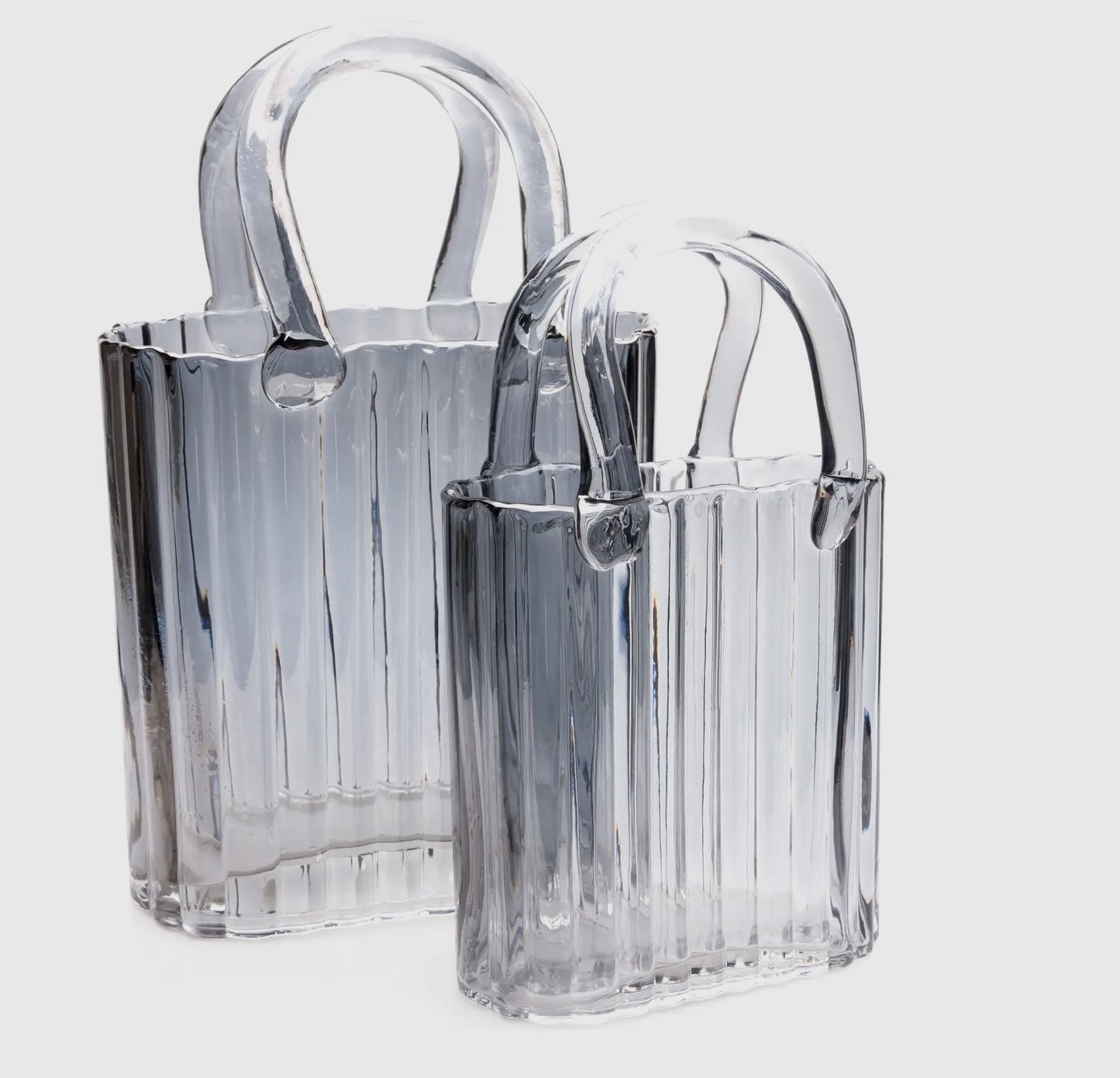 Glass Handbag Vase