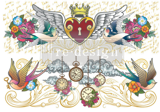 Re-design With Prima Decor Transfer - CECE - Hey Sailor -24” x 35”