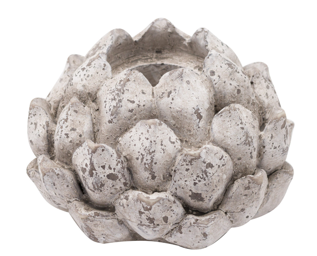 Large Stone Effect Tea Light Holder