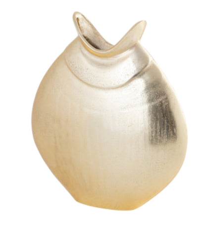 24cm Metal Gold Vase