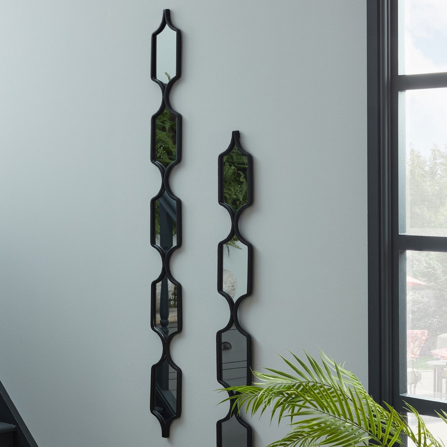 Decorative Black Hanging Mirtor - Unique Home Pieces