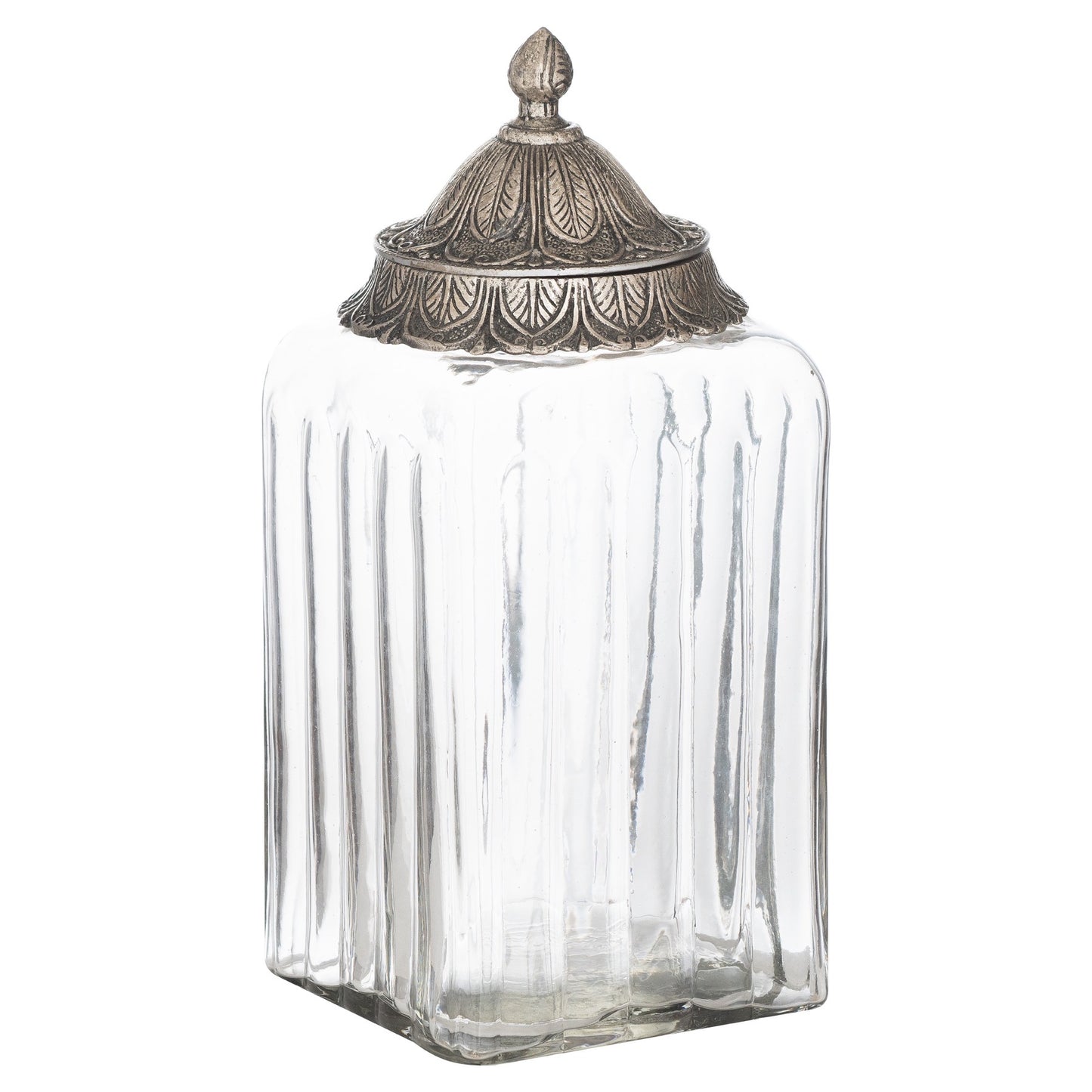 Moroccan Style Lidded Large Display Jar - Unique Home Pieces