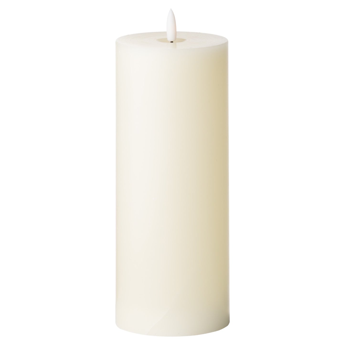 Luxe Collection Natural Glow 3 x 6 LED Ivory Candle