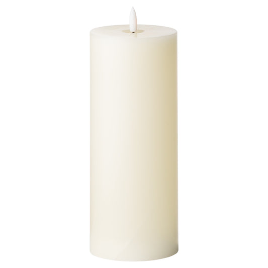 Luxe Collection Natural Glow 3 x 6 LED Ivory Candle - Unique Home Pieces