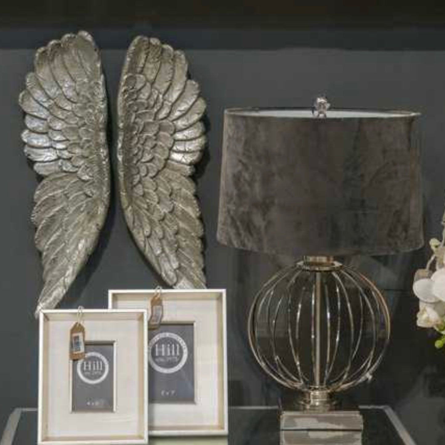Antique Silver Angel Wings - Unique Home Pieces