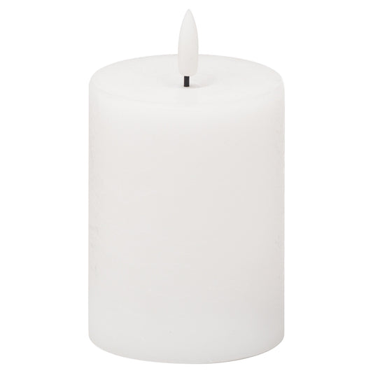 Luxe Collection Natural Glow 3x4 LED White Candle - Unique Home Pieces