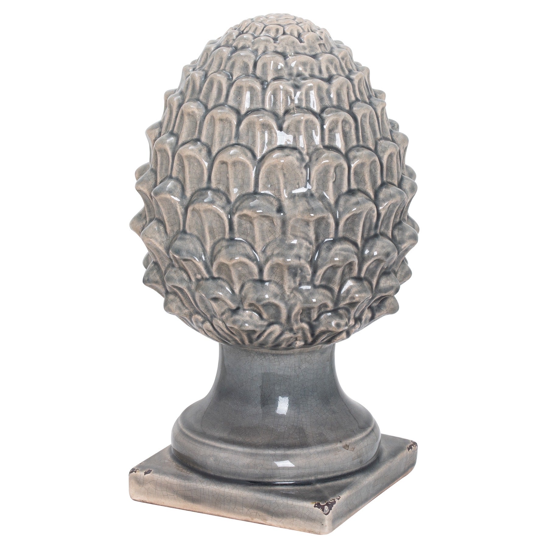 Garda Grey Decorative Acorn - Unique Home Pieces